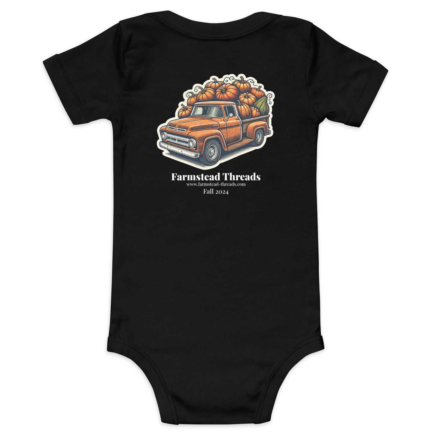 Baby | Short Sleeve | Vintage Vehicle | Fall 2024 | Pumpkin Patch Pickup