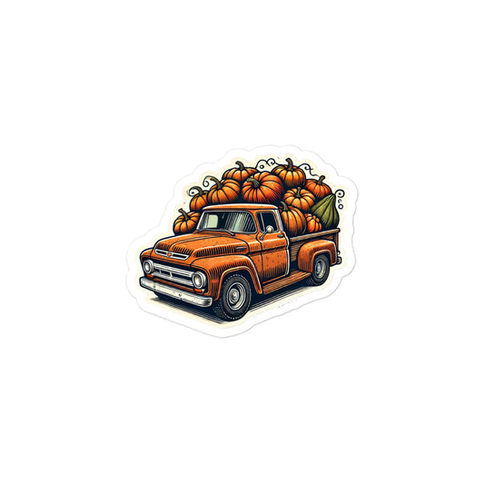 Sticker | Vintage Vehicles | Fall 2024 | Pumpkin Patch Pickup