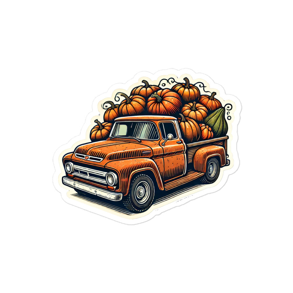 Sticker | Vintage Vehicles | Fall 2024 | Pumpkin Patch Pickup