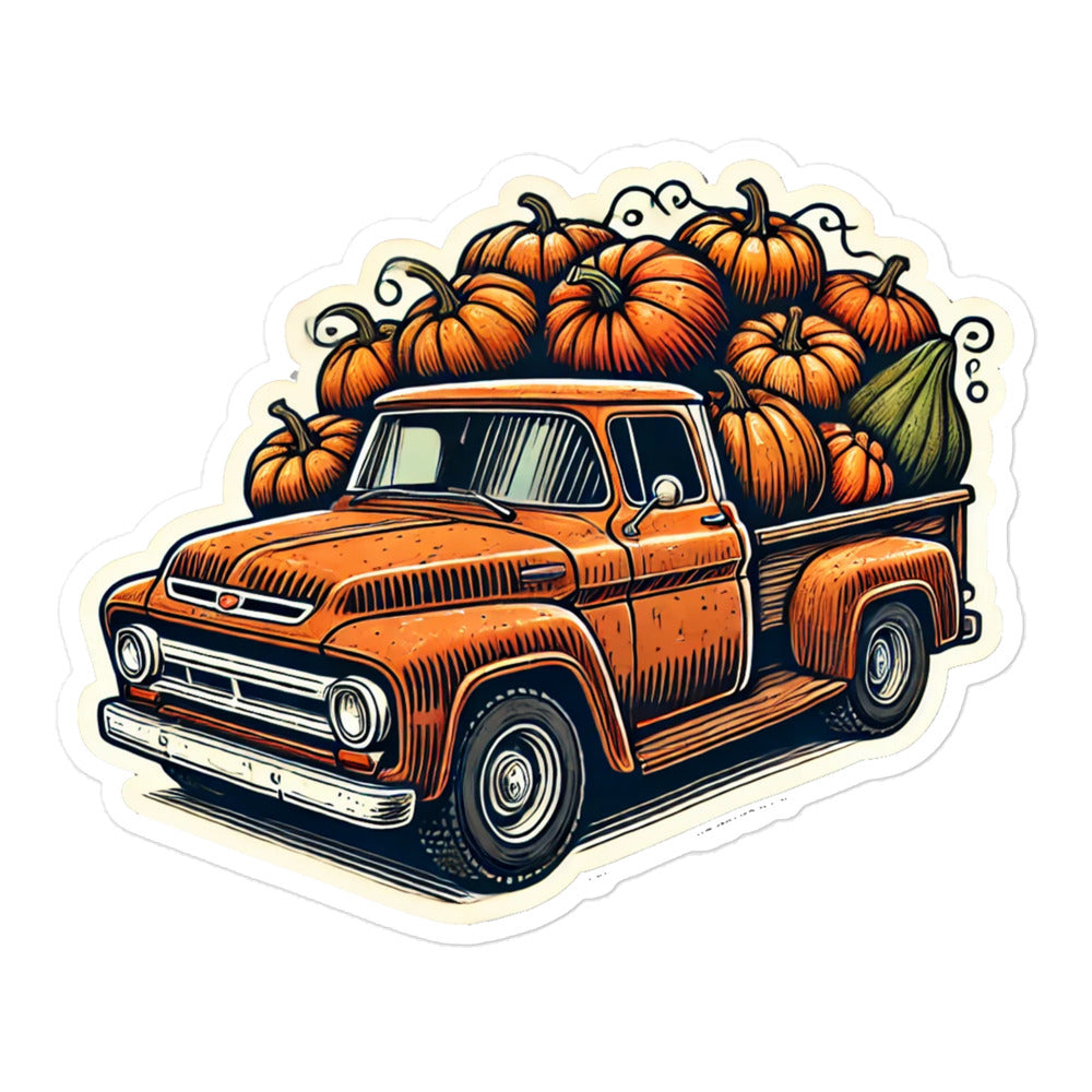 Sticker | Vintage Vehicles | Fall 2024 | Pumpkin Patch Pickup