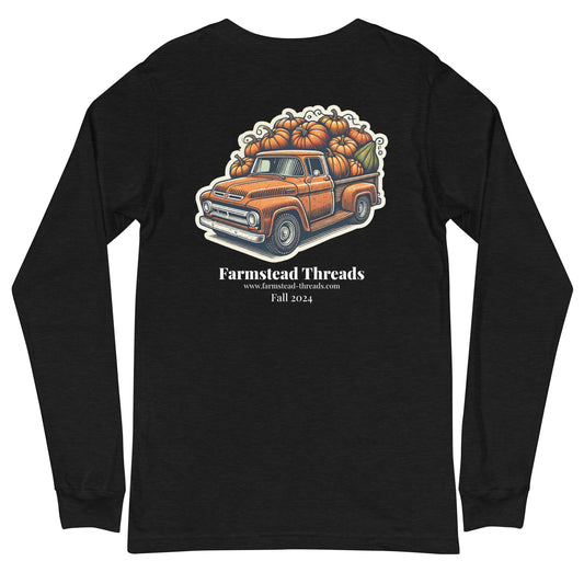 Adult | Long Sleeve | Vintage Vehicles | Fall 2024 | Pumpkin Patch Pickup