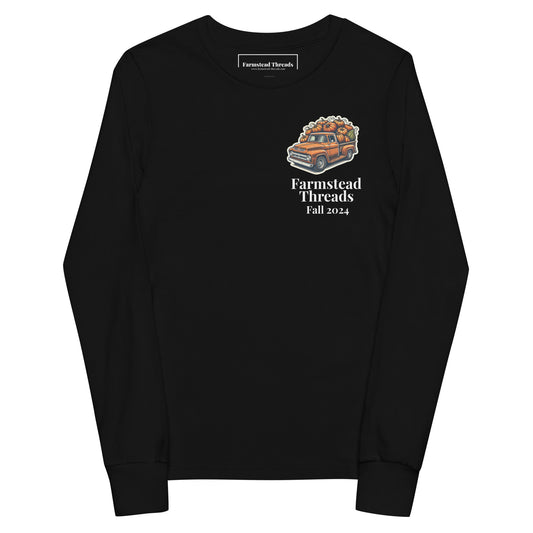 Kids | Long Sleeve | Vintage Vehicles | Fall 2024 | Pumpkin Patch Pickup